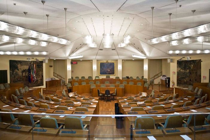 L'aula del consiglio regionale - Foto pagina Facebook Consiglio Regionale Piemonte