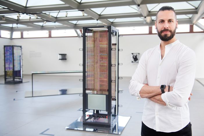 Fondazione Zegna: "L'altra forma delle cose (AAS47692 / Picea abies)" di Emilio Vavarella, foto Damiano Andreotti