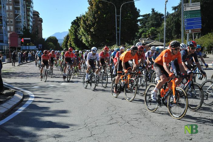 Il passaggio della Gran Piemonte in centro a Biella, foto studio Fighera Il passaggio della Gran Piemonte in centro a Biella, foto studio Fighera