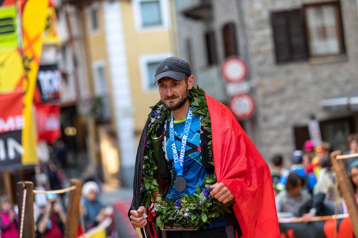 'arrivo di Henri Grosjacques a Courmayeur, Ph. Roberto Roux - Zzam Agency -