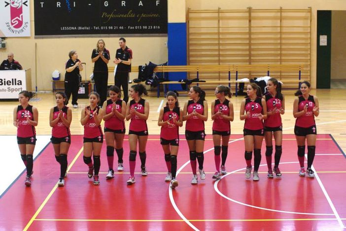 La formazione U14 della SprintVirtus Biella