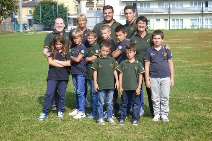 Spot Kinder con Carlton Myers per il Biella Rugby