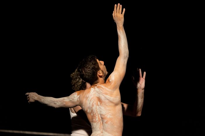 I meccanismi della costruzione coreografica in biblioteca a Vigliano con il progetto &quot;Professione spettatore&quot;, foto Project Press