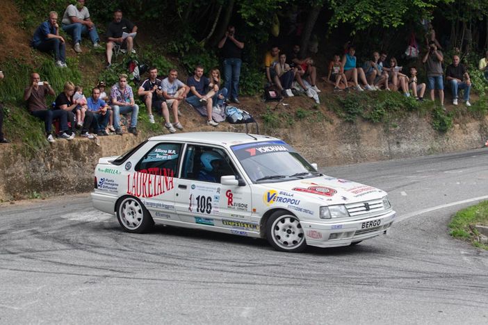 Omar Bergo con Maria Rita Allione, ottimo terzo tra le Auto Classiche Omar Bergo con Maria Rita Allione, ottimo terzo tra le Auto Classiche