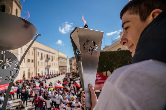 torcia special olympics