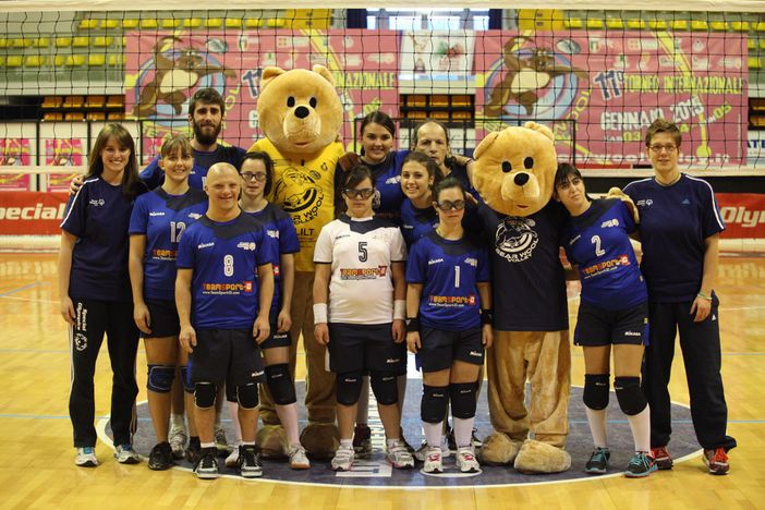 Bear Wool Volley - Special Olympics - La nazionale azzurra vince e promuove la "pallavolo unificata" FOTOGALLERY
