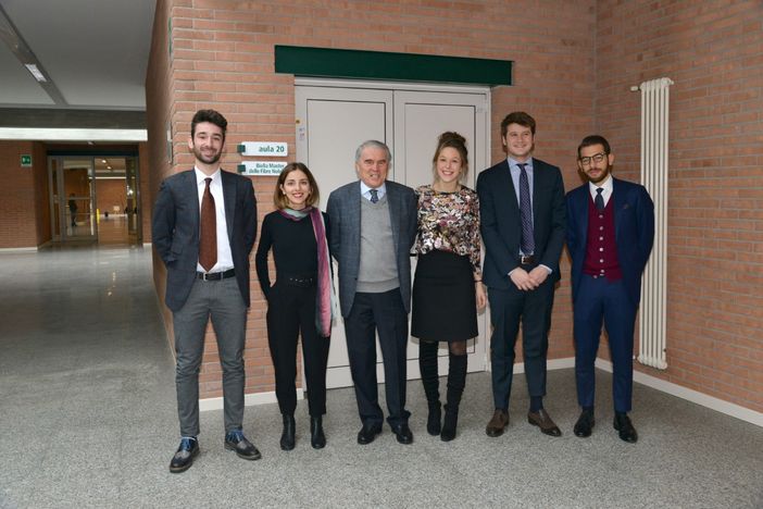 Gli allievi sono accompagnati dal tutor prof. Giovanni Schiapparelli