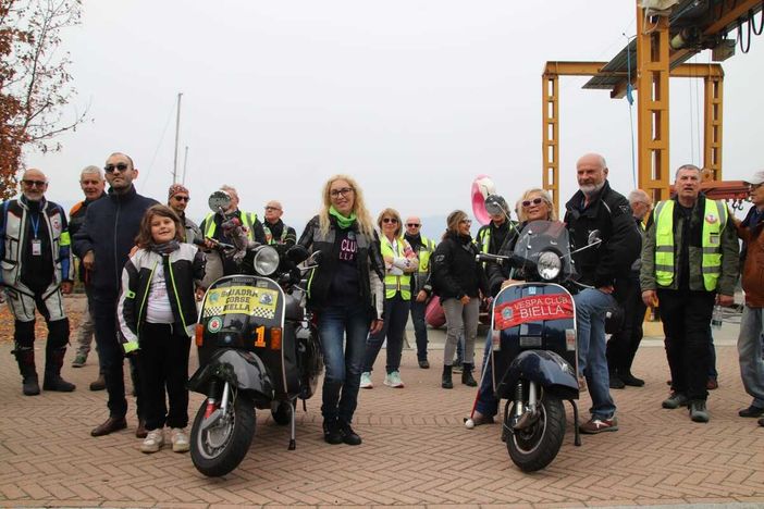 Da Biella a Coggiola: tre modi diversi di vivere la passione delle due ruote con il Vespa Club FOTO