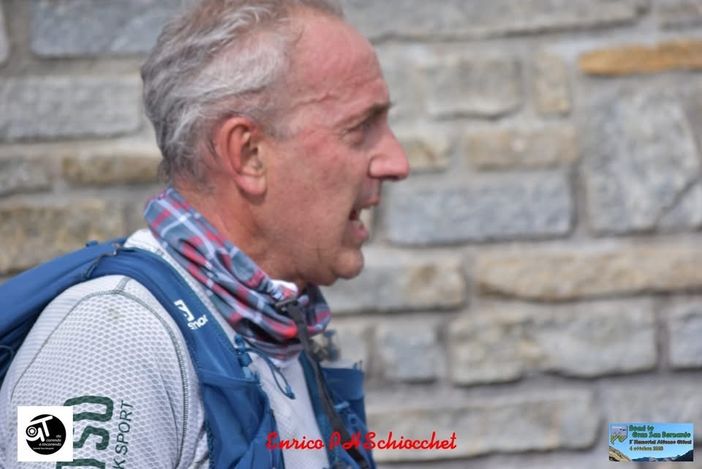 Federico Bollo al Vertical Road to Colle Gran San Bernardo vince la categoria V3