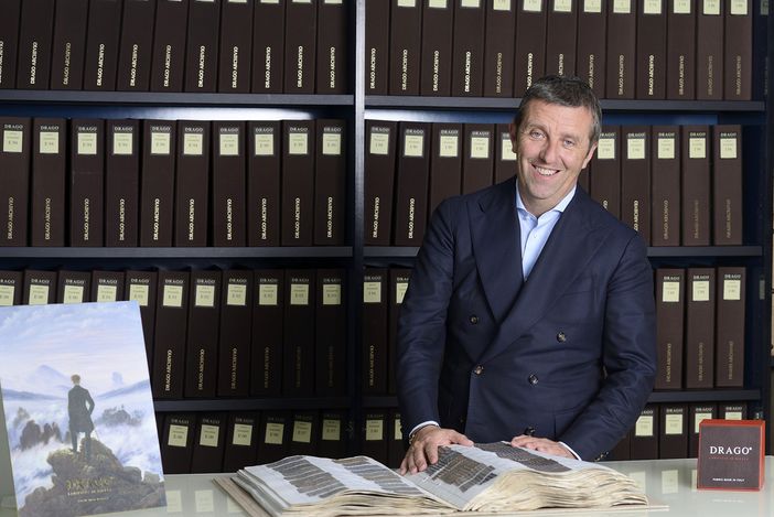 Il lusso di Drago Lanifico in Biella all'Isetan di Tokio