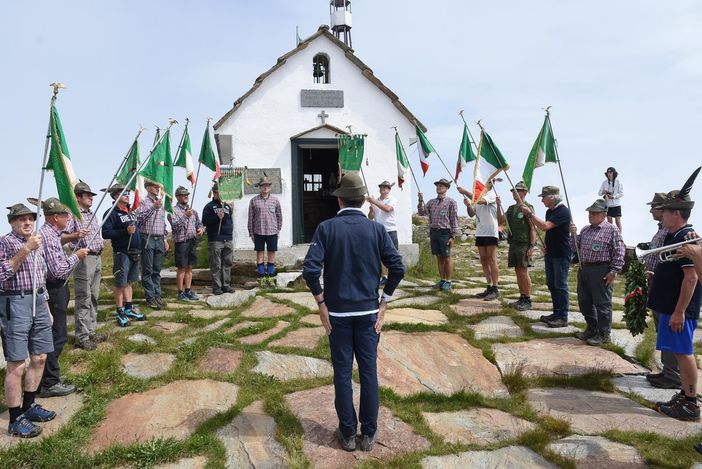 Raduno degli Alpini Biellesi a Oropa, Fulcheri: "Atto dovuto, ma nella conca regnava una grande desolazione", foto Stefano Socco