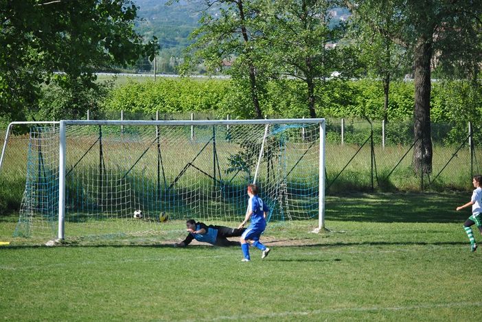 Il gol della doppietta di Sabina Morello