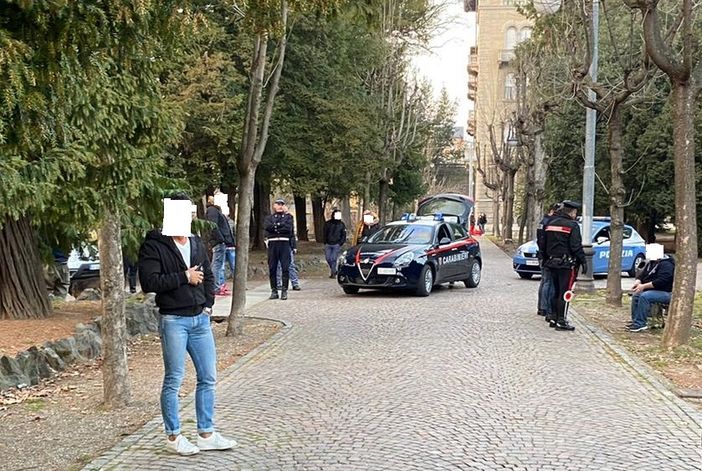 Immagini dell'intervento agli Zumaglini di un anno fa