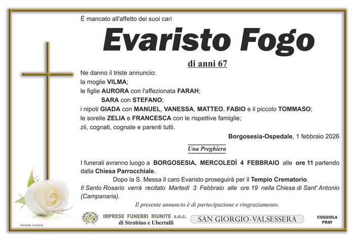 Evaristo Fogo