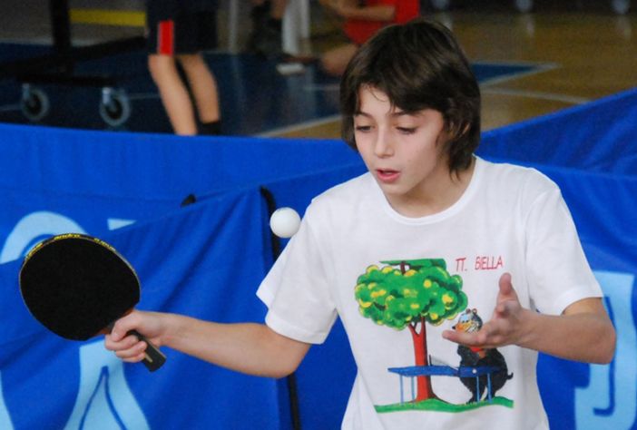 Tommaso Ferraris, promettente atleta del settore giovanile del Tt.Biella Tommaso Ferraris, promettente atleta del settore giovanile del Tt.Biella