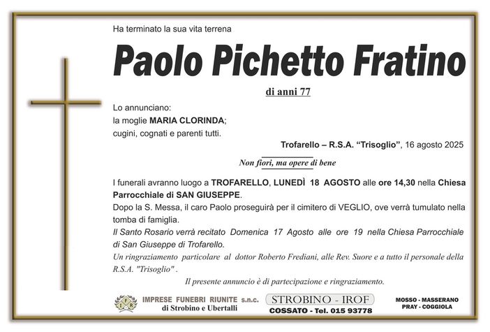 Paolo Pichetto Fratino