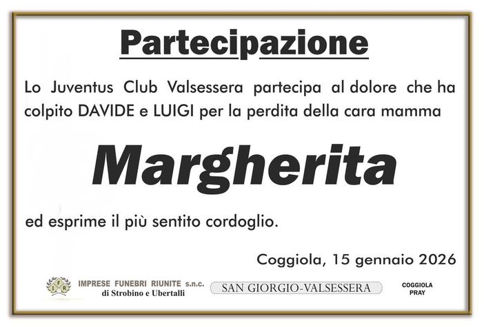 Margherita Bassotto, ved. Bergando - Partecipazione