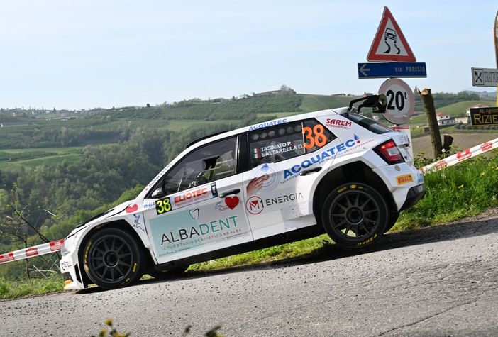 18° Rally Regione Piemonte: buona la prima prova per Tasinato e Saltarella, foto Michele Alquati