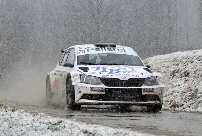 Rally Ronde del Canavese, Tasinato di Biella Corse: “Prima volta che corro in condizioni simili”, foto Michele Alquati