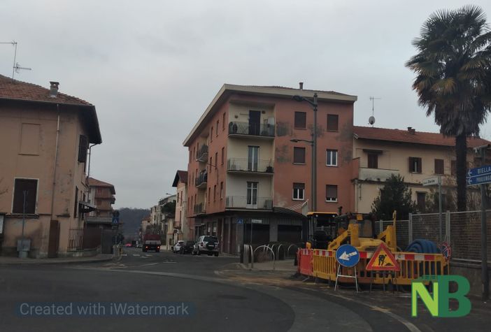 Tollegno, fibra ottica in attesa di collaudo, nella foto un momento dei lavori Tollegno, fibra ottica in attesa di collaudo, nella foto un momento dei lavori