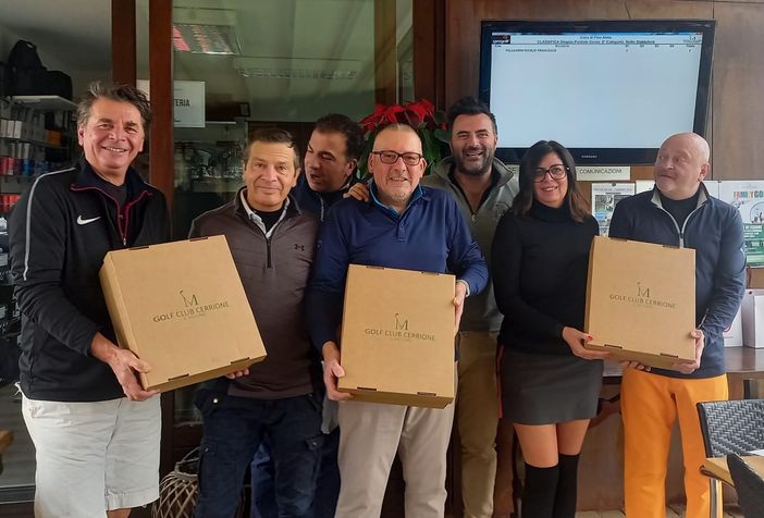 Golf Club Cerrione, Gara di fine anno, i premiati