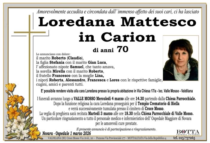 Loredana Mattesco in Carion