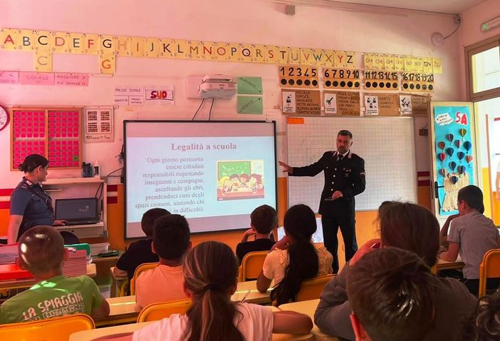 Cultura della legalità, i Carabinieri chiudono il ciclo di incontri provinciali con gli alunni di Mongrando Cultura della legalità, i Carabinieri chiudono il ciclo di incontri provinciali con gli alunni di Mongrando