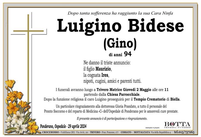 Luigino Bidese (Gino)
