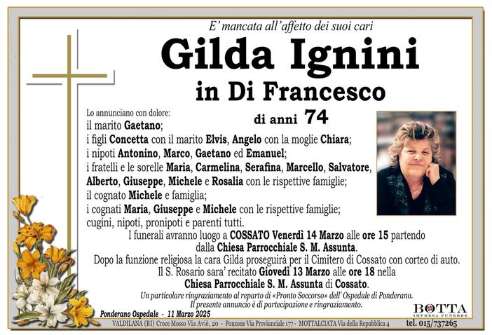 Gilda Ignini in De Francesco