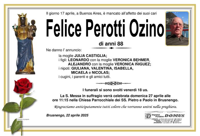 Felice Perotti Ozino