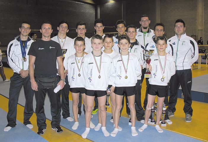 Ginnastica Artistica maschile - La Marmora Biella domani a Mortara