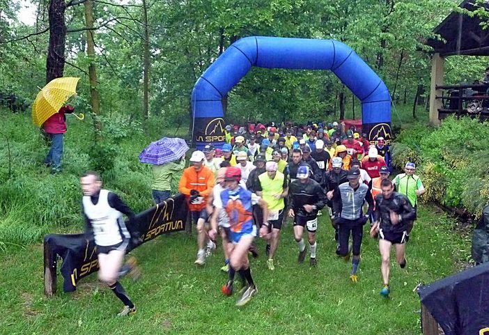 La partenza dell'8° Tour della Bessa La partenza dell'8° Tour della Bessa