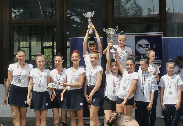 Ginnastica ritmica: bronzo e argento per le biellesi a Loano
