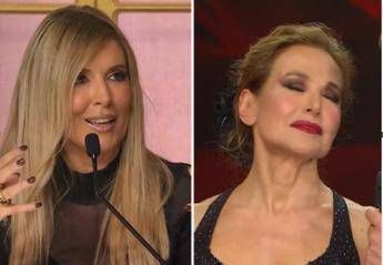 Ballando, D'Urso: "Sono state scritte cose false, non mi ritiro". E Lucarelli punge