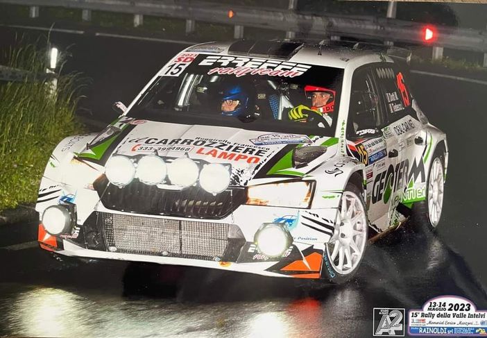 Equipe Vitesse al Rally Valle d’Intelvi: tutto pronto per le prove speciali.