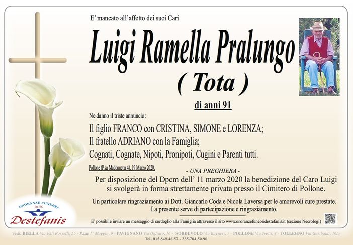Luigi Ramella Pralungo (Tota)
