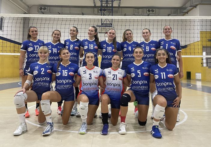 Volley, sconfitta “amarognola” per il Bonprix TeamVolley - Foto pagina FB Bonprix TeamVolley