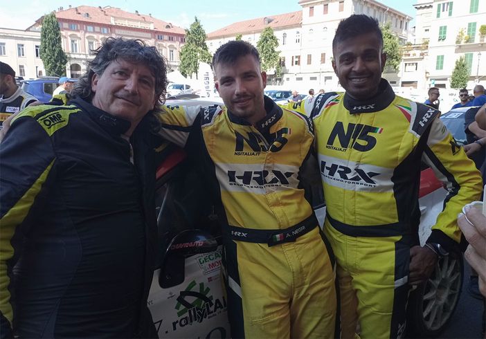 Davide Negri,primo a sinistra,7° assoluto - Foto Biella Corse Davide Negri,primo a sinistra,7° assoluto - Foto Biella Corse