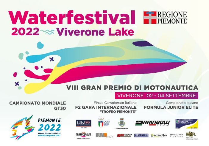 Water Festival: a Viverone l’eccellenza della motonautica