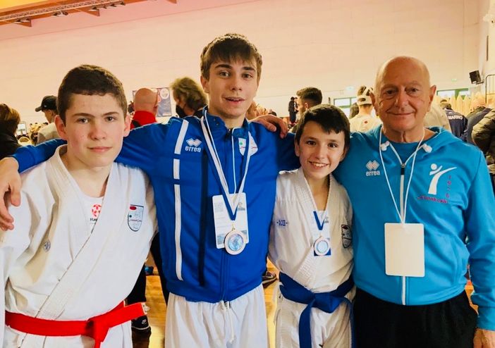 Karate: Funakoshi 1976 due volte sul podio all'open international San Marino