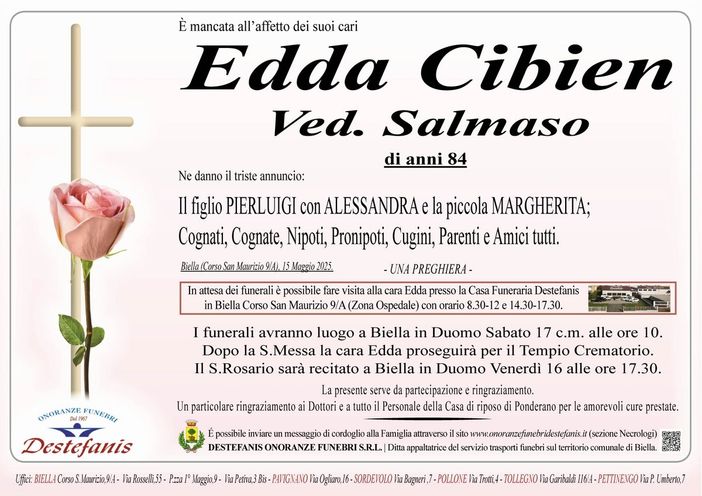 Edda Cibien ved. Salmaso