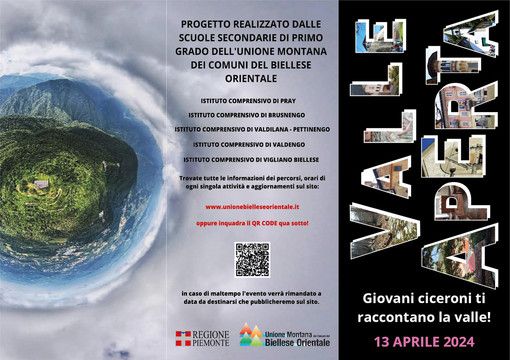 "Valle Aperta": gli studenti del Biellese per la valorizzazione del territorio.