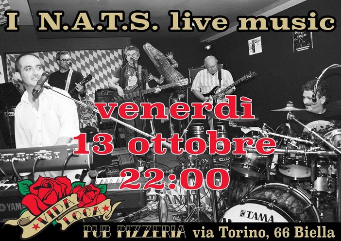Vida Loca: Domani sera musica live con i NATS