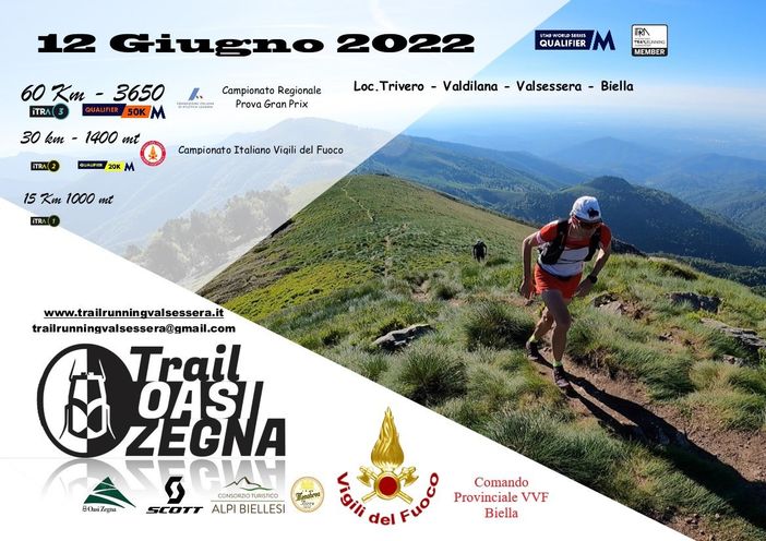 XI edizione del TOZ – Trail Oasi Zegna, 1° Memorial Luca Scaramal