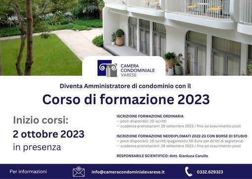Sblocca il tuo futuro professionale: diventa amministratore di condominio con Camera Condominiale Varese Sblocca il tuo futuro professionale: diventa amministratore di condominio con Camera Condominiale Varese