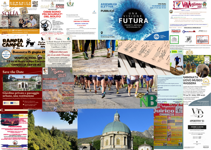 Tante cose da fare a Biella 13, 14 e il 15 giugno