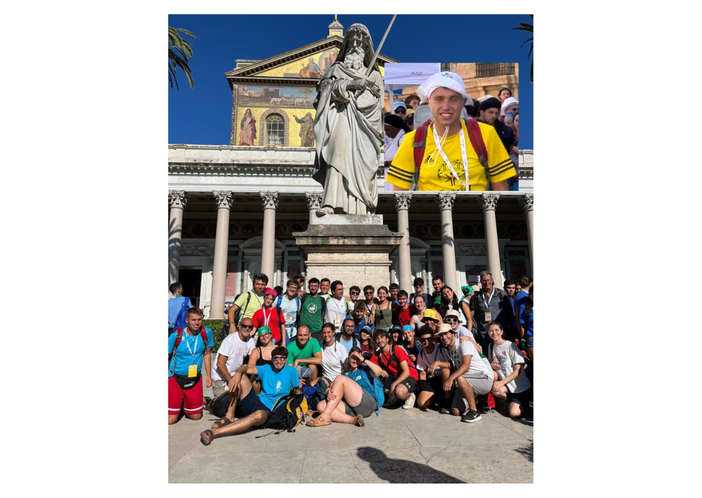 Andrea, atleta  Special Olympics, da Biella al Giubileo dei Giovani: “La veglia col Papa, indimenticabile”