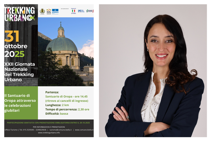 Biella rinnova l'appuntamento con la Giornata Nazionale del Trekking Urbano