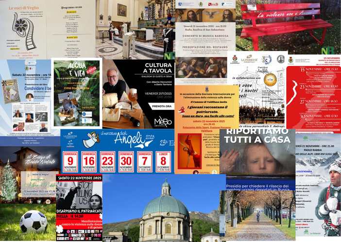 Tante cose da fare nel we 22 e 23 novembre