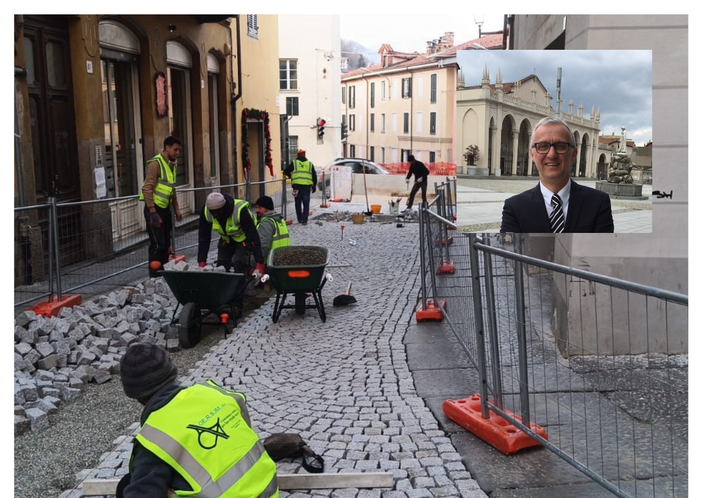 Avanti tutta con i lavori in via Italia, lunedì al via in via Dante